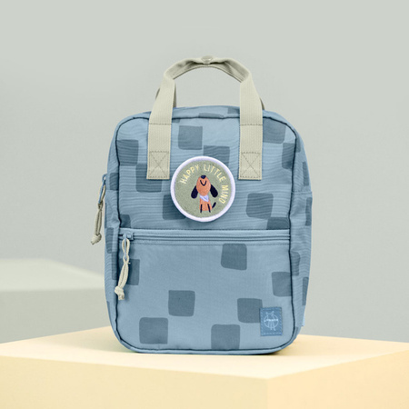 Lassig Plecak mini kwadratowy Pattern Party Blue
