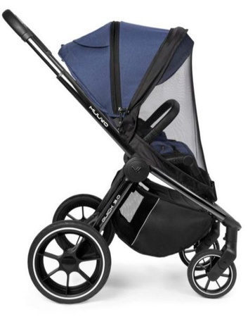 Muuvo Quick 3.0 Wózek Spacerowy Black Chrome Jet Black