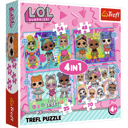 Trefl Puzzle Poznaj Laleczki