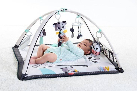 Tiny Love Gimnastyka Dla Bobasa z Pałąkiem Magiczna Kraina cz/b