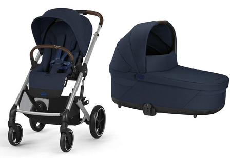 Cybex Balios S Lux Wózek Głęboko-Spacerowy Ocean Blue