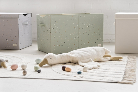 3 Sprouts Recycled Pudełko Zamykane Terrazzo Green