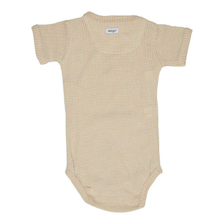 Lodger Body kopertowe niemowlęce krótki rękaw bawełniane beżowe Ciumbelle Ivory r. 62