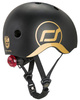 Scootandride Kask XXS-S Dla Dzieci 1-5 lat Black Gold Edycja Limitowana