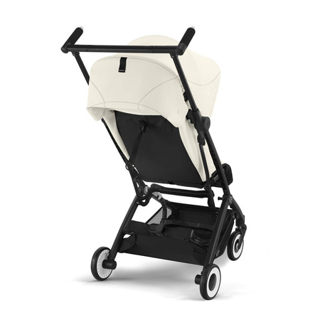 Cybex Libelle 2025 Wózek Spacerowy Rama Black Canvas White + Cybex Pałąk
