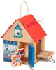 Lilliputiens Drewniany Domek Manipulacyjny Z Zamkami Lisek Włamywacz 3 Lata+