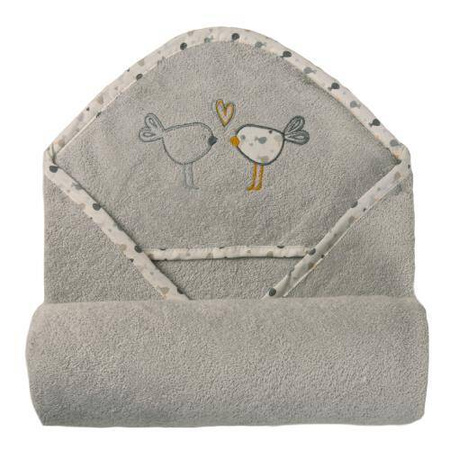 BabyMatex Maxiplus Birds Kąpielowe Okrycie Niemowlęce