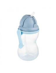 Canpol Babies Bidon ze Składaną Rurką 370ml Niebieski 56/113_blu2