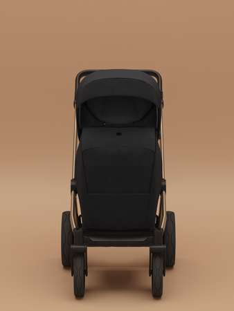 [OUTLET] Riko Cava Wózek Głęboko-Spacerowy 02 Coal