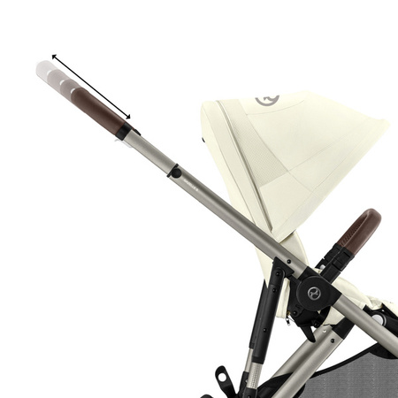 Cybex Gazelle S Wózek Rok Po Roku Rama Taupe Seashell Beige