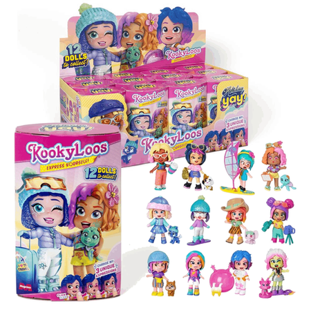 Magic Box Laleczka Niespodzianka Holiday Yay Mix Wzorów i Kolorów