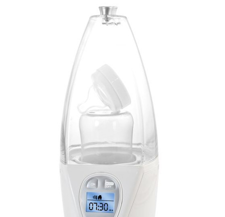 Miniland Elektroniczny Podgrzewacz Z Wyświetlaczem Do Domu I Samochodu - Srebrny