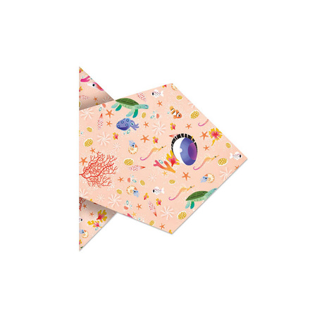 Janod Zestaw kreatywny do tworzenia origami Magiczny ocean 7+