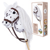 Hoppihorse Koń na Kiju Hobby Horse A3 Biały 66cm