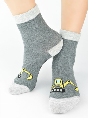 Noviti Skarpety Bawełniane z ABS Chłopięce Rozmiar 31-34 Mix