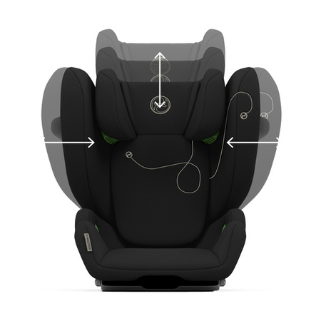 Cybex Solution G i-Fix Fotelik Samochodowy 15-50 kg Moon Black