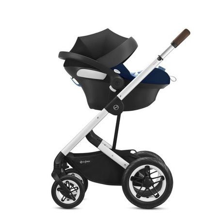 Cybex Talos S Lux Wózek Spacerowy Czarna Rama Soho Grey