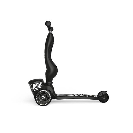 [OUTLET] Scootandride Highwaykick 1 Lifestyle 2w1 Jeżdzik i Hulajnoga Trójkołowa z Zamykanym Schowkiem 1-5 lat Zebra