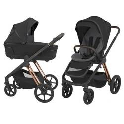 Espiro Miloo 2024 Wózek Głęboko-Spacerowy 210 Diamond Black