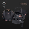 Cavoe AI  Fotelik Samochodowy 0-13 Kg Shadow