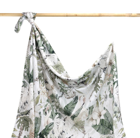 Makaszka Otulacz 100% Bamboo 75x100 Tropical Vibes