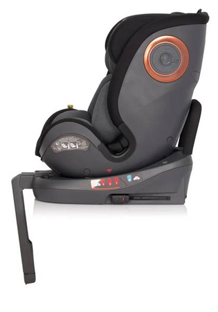 Cavoe Le Mans I-Size Fotelik Samochodowy Na Bazie Obrotowej 0-18Kg Iron