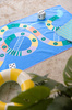 QUUT Dwustronny ręcznik plażowy PlayTowels M (140 x 70cm) Snakes & Ladders