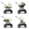 Cybex Gazelle S Wózek Rok Po Roku Rama Taupe Seashell Beige