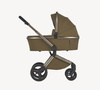 Anex Flo Wózek Głęboko-Spacerowy Astra + Cybex Aton B2 i-Size Fotelik Samochodowy 0-13kg + Baza One Volcano Black	