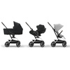 [OUTLET] Cybex Eezy S Twist Plus 2 Wózek Spacerowy Rama Srebrna Fog Grey 2024