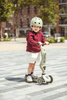 Scootandride Highwaykick 1 Jeździk i Hulajnoga 2w1 1-5 lat + Scootandride Kask S-M Olive 