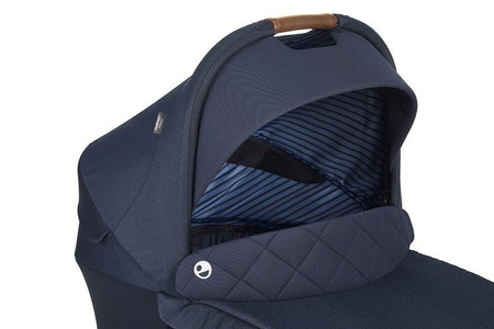 Easywalker Harvey 2  Premium Wózek Spacerowy  Sapphire Blue  (zawiera stelaż, siedzisko z budką, pałąk, folię przeciwdesz. i adapter wysokości) Sapphire Blue