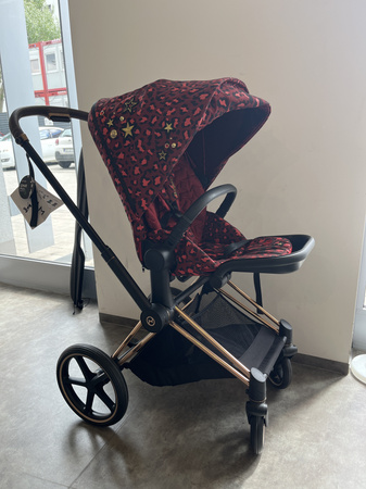 [OUTLET] Cybex Priam 4.0 Wózek Głęboko-Spacerowy Rosenrot Red by Alec Voelkel