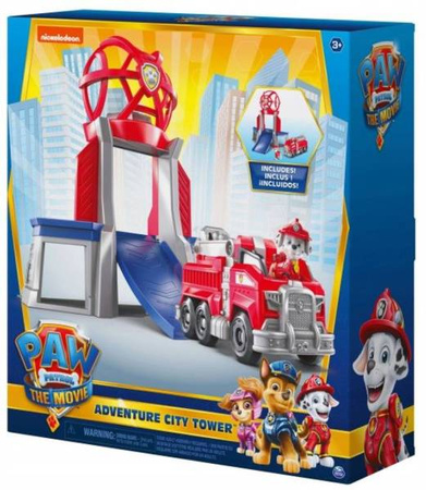 SPIN Psi Patrol wieża Marshalla z rampą