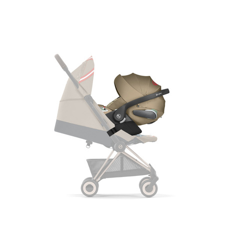 Cybex Coya Wózek Spacerowy One Love by Karolina Kurkova + Cybex Coya Moskitiera Black
