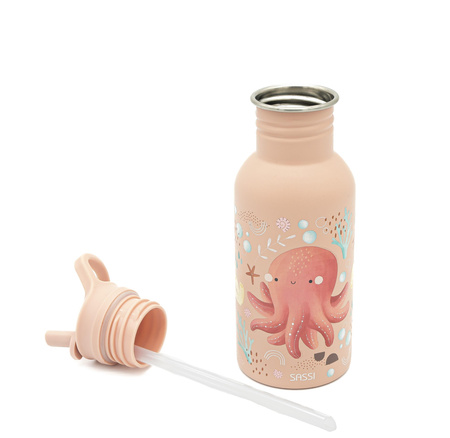 Sassi Butelka na wodę bidon 500 ml Ośmiornica 