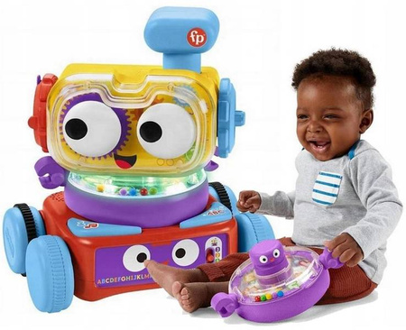 Fisher-Price "Poziomy nauki" Uczący Przyjaciel Robot 4w1 HCK41