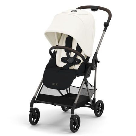 Cybex Melio Wózek Spacerowy Canvas White