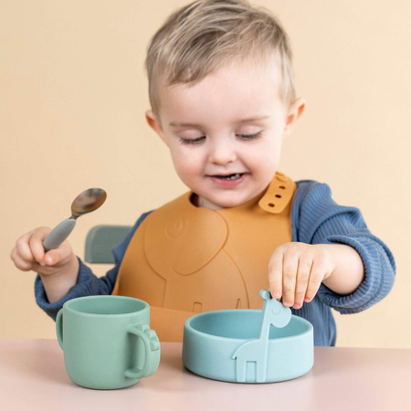 Done by Deer Easy-Grip Sztućce Dla Dziecka Mustard