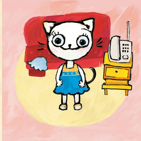 Media Rodzina Książeczka Kicia Kocia na Plaży