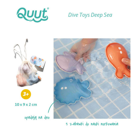 QUUT Zestaw zabawek z obciążeniem do nauki nurkowania Dive Toys Deep sea