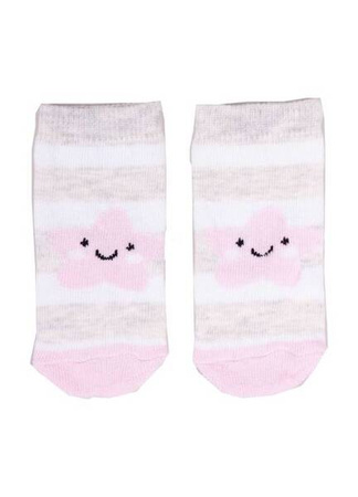 Yoclub! Skarpety Wzorzyste Dziewczęce 3-6 m