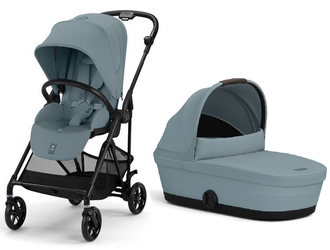 Cybex Melio Carbon Wózek Głęboko-Spacerowy Stormy Blue