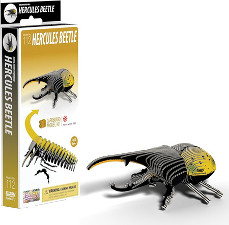 Eugy Eko 3D Układanka Chrząszcz Herkules