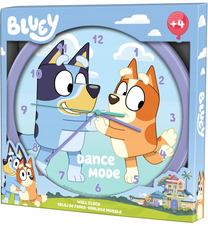 Kids Euroswan Zegarek Ścienny - Bluey