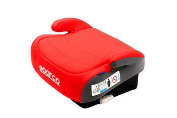 Sparco SK100i_P Isofix Fotelik Samochodowy Podstawka 22-36 kg Red