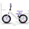Kidwell Rebel Led Rowerek Biegowy Dots
