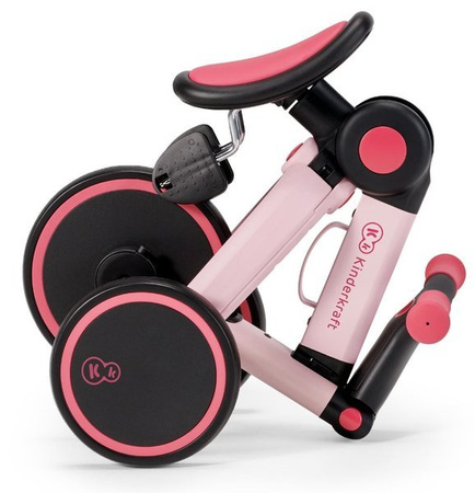 Kinderkraft 4TRIKE  Rowerek Trójkołowy  Candy Pink