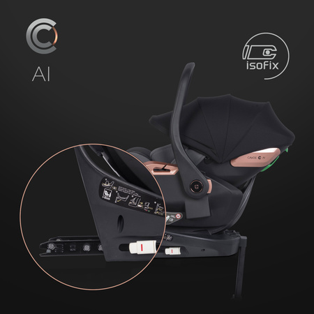 Cavoe AI  Fotelik Samochodowy 0-13 Kg Shadow