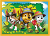 Trefl Puzzle PAW Psi Patrol Wakacyjny Puzzle 4w1